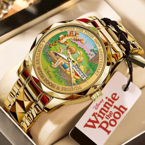 Winnie-the-Pooh 100th Anniversary Alloy Luxury Quartz Watch - TMTHU4970