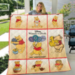 Winnie-the-Pooh 100th Anniversary Quilt Blanket – TMTHU4794