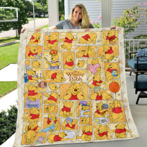 Winnie-the-Pooh Quilt Blanket - TMTHU5370