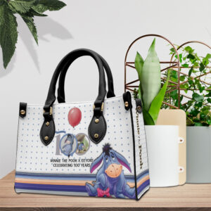 Winnie-the-Pooh x Eeyore 100th Anniversary Leather HandBag - TMTHU5358