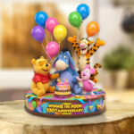 Winnie-the-Pooh 100th Anniversary 2026 Custom Shape Acrylic Plaque – TMTHU5042