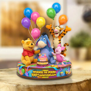 Winnie-the-Pooh 100th Anniversary 2026 Custom Shape Acrylic Plaque - TMTHU5042