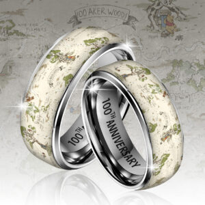 Winnie-the-Pooh 100th Anniversary Custom Alloy Ring - GNE5786