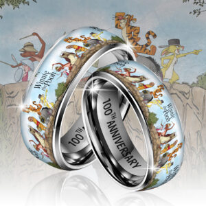 Winnie-the-Pooh 100th Anniversary Custom Alloy Ring - GNE5787