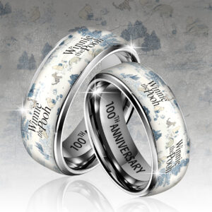 Winnie-the-Pooh 100th Anniversary Custom Alloy Ring - GNE5788