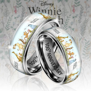 Winnie-the-Pooh 100th Anniversary Custom Alloy Ring - GNE5803