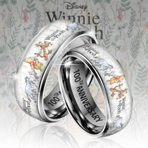 Winnie-the-Pooh 100th Anniversary Custom Alloy Ring - GNE5790