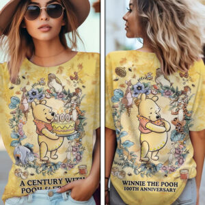 Winnie-the-Pooh 100th Anniversary 3D Apparel - TMTHU6423