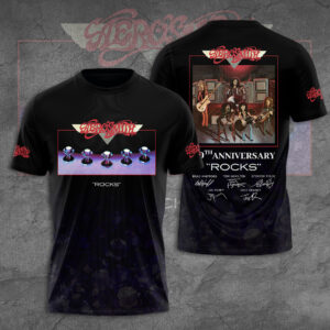 Aerosmith Rocks 50th Anniversary 3D Apparel – GNE6259