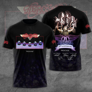 Aerosmith Rocks 50th Anniversary 3D Apparel – GNE6261