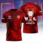 Arsenal FC Champions League Final 2026 3D Apparel – TANTN22719