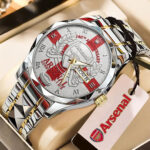 Arsenal FC 140th Anniversary x Rolex Black Stainless Steel Watch – TMTHU5957