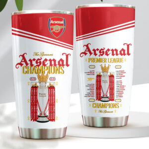 Arsenal FC Premier League Champions 25/26 Tumbler Cup - HOATT18170