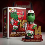 Arsenal FC Premier League Champions 25/26 3D Collectible Vinyl Figure – TMTHU6365