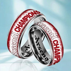 Arsenal FC Premier League Champions 25/26 Custom Alloy Ring - TMTHU6310