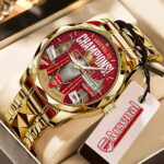Arsenal FC Premier League Champions 25/26 Alloy Luxury Quartz Watch – TMTHU6334