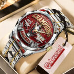 Arsenal FC Premier League Champions 25/26 Alloy Luxury Quartz Watch – TMTHU6338