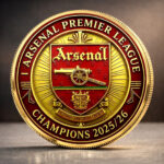 Arsenal FC Premier League Champions 25/26 Commemorative Coin – HOATT18144