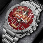 Arsenal FC Premier League Champions 25/26 Gentleman Stainless Steel Watch – TMTHU6341