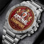 Arsenal FC Premier League Champions 25/26 Gentleman Stainless Steel Watch – TMTHU6432