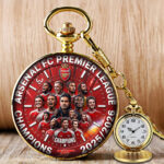 Arsenal FC Premier League Champions 25/26 Pocket Watch – TMTHU6326