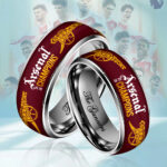 Arsenal FC Premier League Champions 25/26 Custom Alloy Ring – HOATT18239