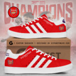 Arsenal FC Premier League Champions 25/26 Custom SS Shoes – TMTHU6343