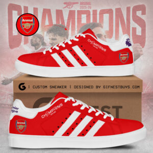 Arsenal FC Premier League Champions 25/26 Custom SS Shoes - TMTHU6343