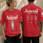 Arsenal FC Premier League Champions 25/26 3D Apparel – HOATT18071