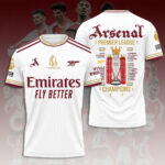 Arsenal FC Premier League Champions 25/26 3D Apparel – HOATT18103