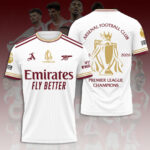 Arsenal FC Premier League Champions 25/26 3D Apparel – HOATT18201