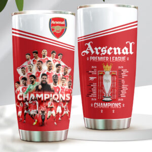 Arsenal FC Premier League Champions 25/26 Tumbler Cup - HOATT18098