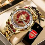 Arsenal FC Premier League Champions 25/26 Alloy Luxury Quartz Watch – TANTN23168