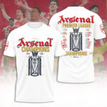 Arsenal FC Premier League Champions 25/26 3D Apparel – TANTN23012