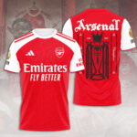 Arsenal FC Premier League Champions 25/26 3D Apparel – TANTN23049