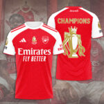 Arsenal FC Premier League Champions 25/26 3D Apparel – TANTN23123