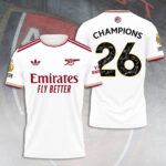 Arsenal FC Premier League Champions 25/26 3D Apparel – TANTN23137