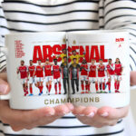 Arsenal FC Premier League Champions 25/26 Ceramic Mug – TANTN22998