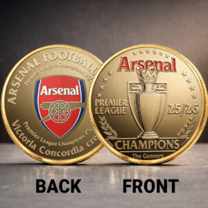 Arsenal FC Premier League Champions 25/26 Commemorative Coin - TANTN23088