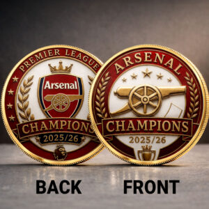 Arsenal FC Premier League Champions 25/26 Commemorative Coin - TANTN23115