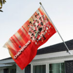 Arsenal FC Premier League Champions 25/26 3D Double-side House Flag – TANTN23016