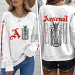 Arsenal FC Premier League Champions 25/26 Round Neck Raglan Sleeve Sweatshirt – TANTN23026