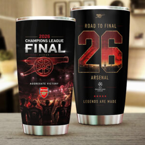 Arsenal FC Champions League Final 2026 Tumbler Cup - TANTN22718