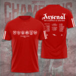 Arsenal FC Premier League Champions 25/26 3D Apparel – GNE6649