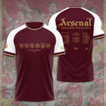 Arsenal FC Premier League Champions 25/26 3D Apparel – GNE6749