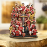 Arsenal FC Premier League Champions 25/26 Custom Shape Acrylic Plaque – GNE6583