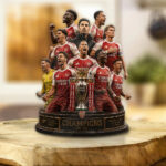 Arsenal FC Premier League Champions 25/26 Custom Shape Acrylic Plaque – GNE6585