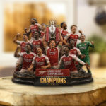 Arsenal FC Premier League Champions 25/26 Custom Shape Acrylic Plaque – GNE6587