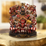 Arsenal FC Premier League Champions 25/26 Custom Shape Acrylic Plaque – GNE6589