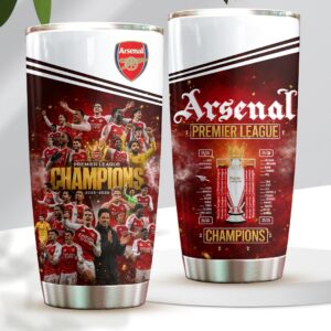 Arsenal FC Premier League Champions 25/26 Tumbler Cup - HOATT18173